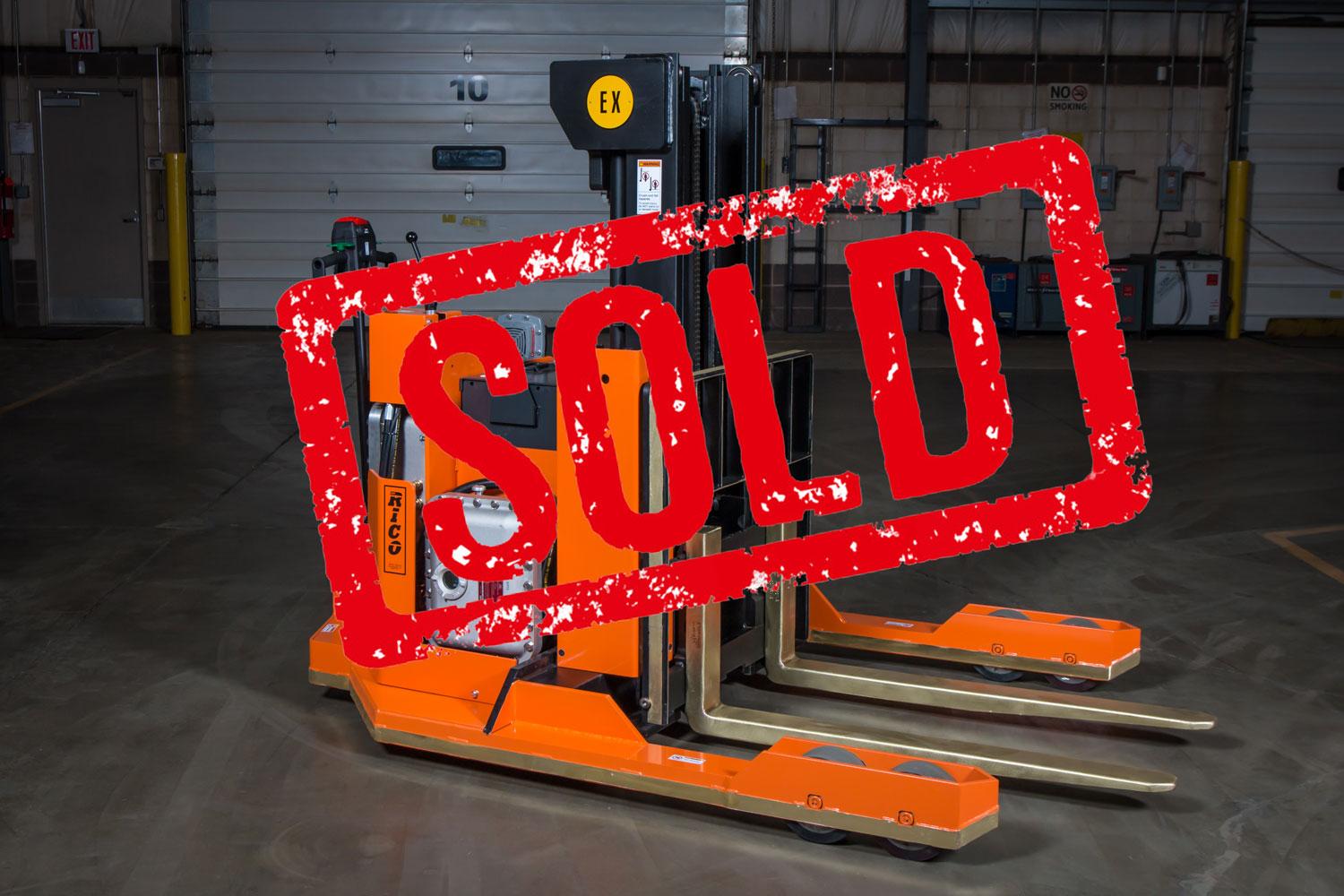 Walkie Explosion Proof Stradde Truck Sold