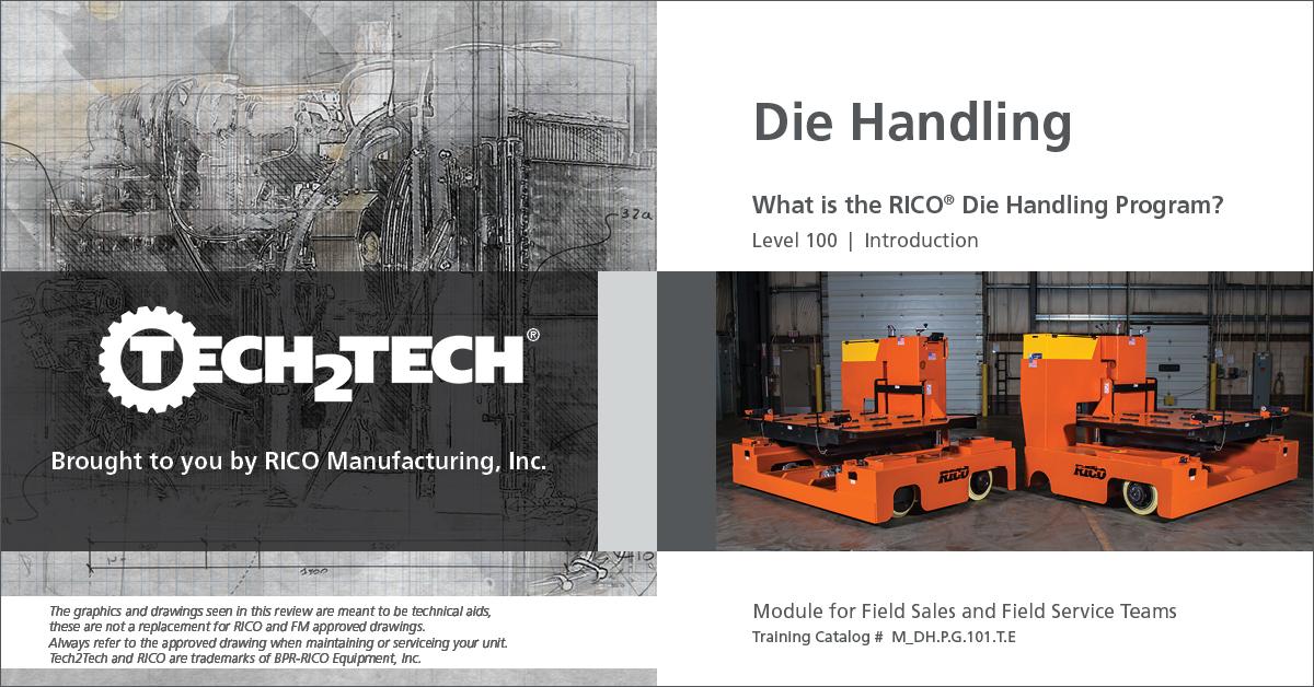 What is the RICO® Die Handling Program