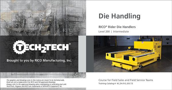 RICO® Stand-Up Rider Die Handlers