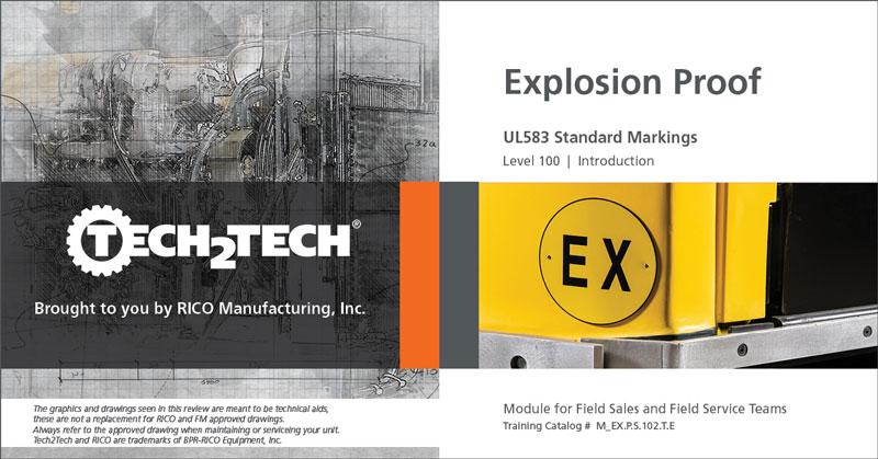 UL583 Standard Markings